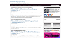 Desktop Screenshot of blog.chapagain.com.np